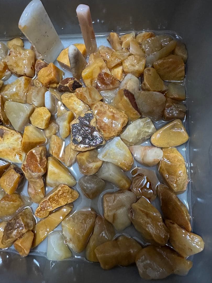 200個　田黄石皮付原石　篆刻　印材　印石　彫刻落款　遊印書道