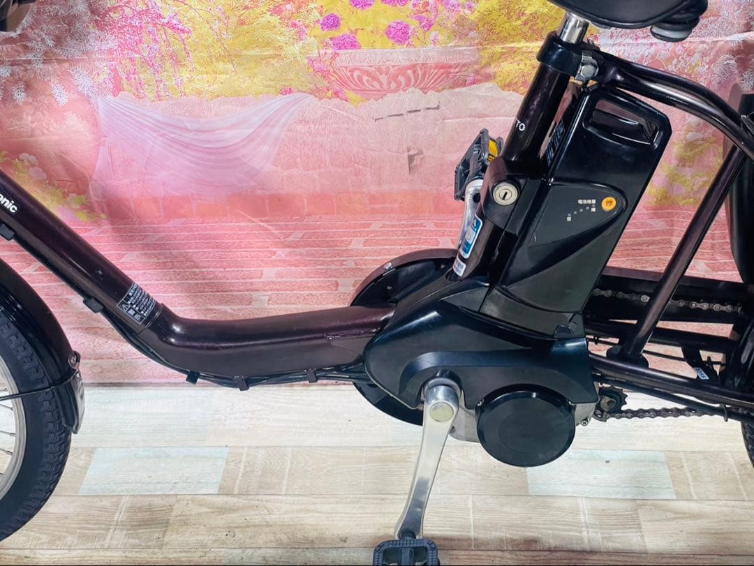 ZK3315 [大容量13.2Ah]電動自転車パナソニック 子供乗せ 20インチ