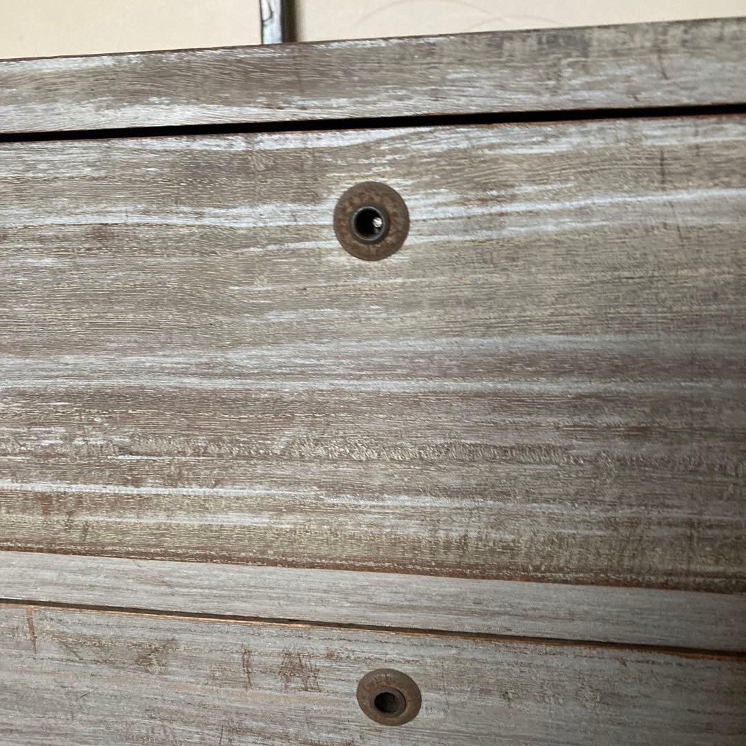 桐の箪笥　昭和レトロ　アンティーク　三段引き出し