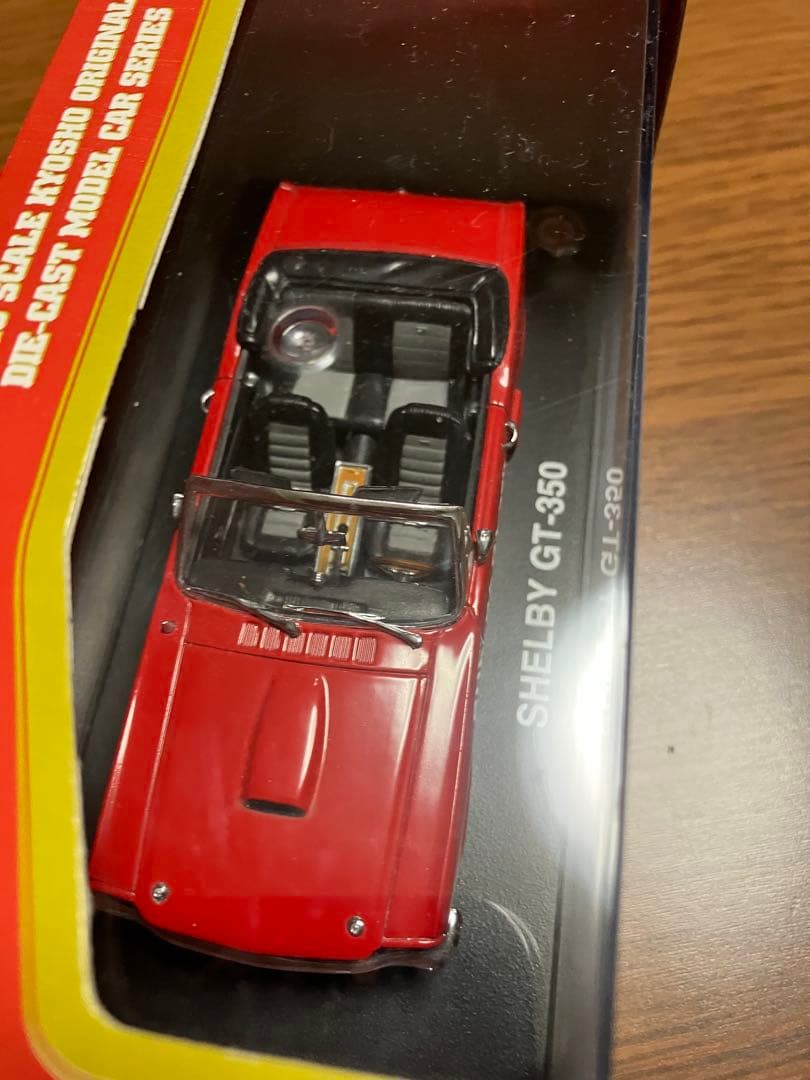 京商　1/43 SHELBY GT350 CONVERTIBLE シェルビー