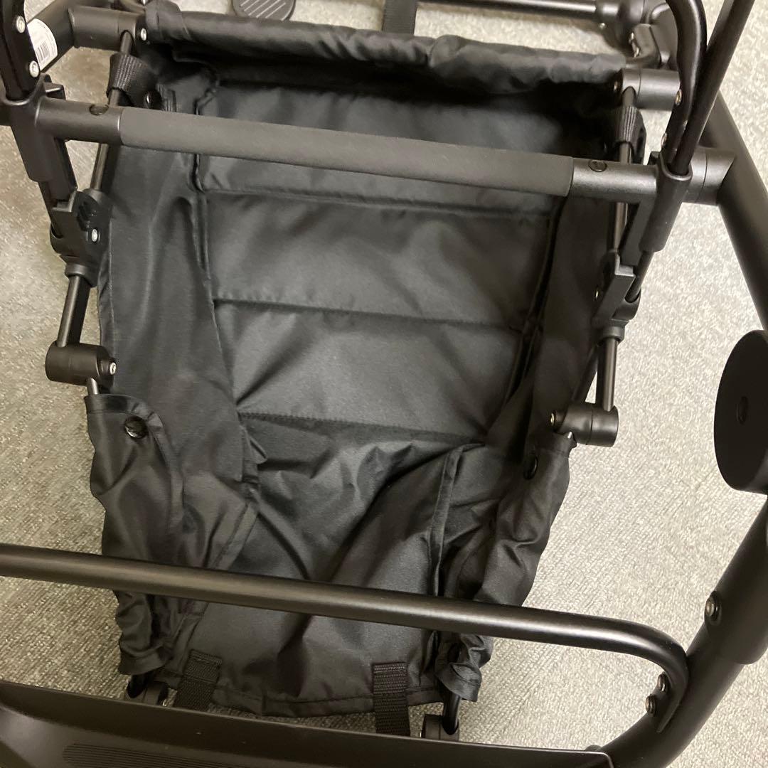 【美品】コンビ コムペット ルルテイル キャリー グレー　カート