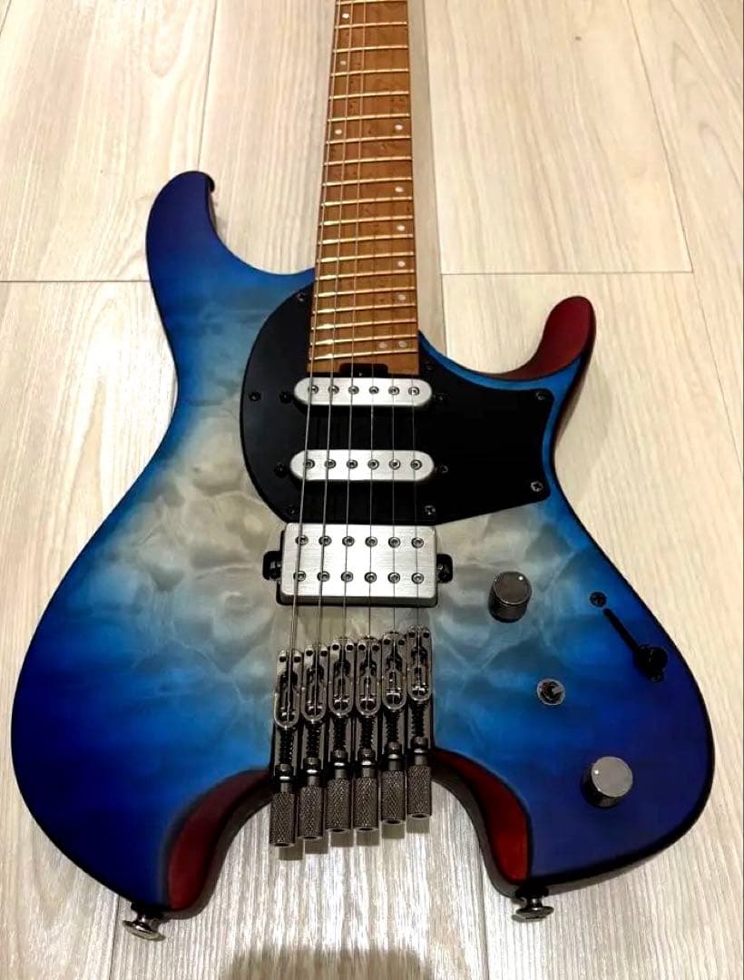 【初期個体】Ibanez QX54QM ヘッドレスギター
