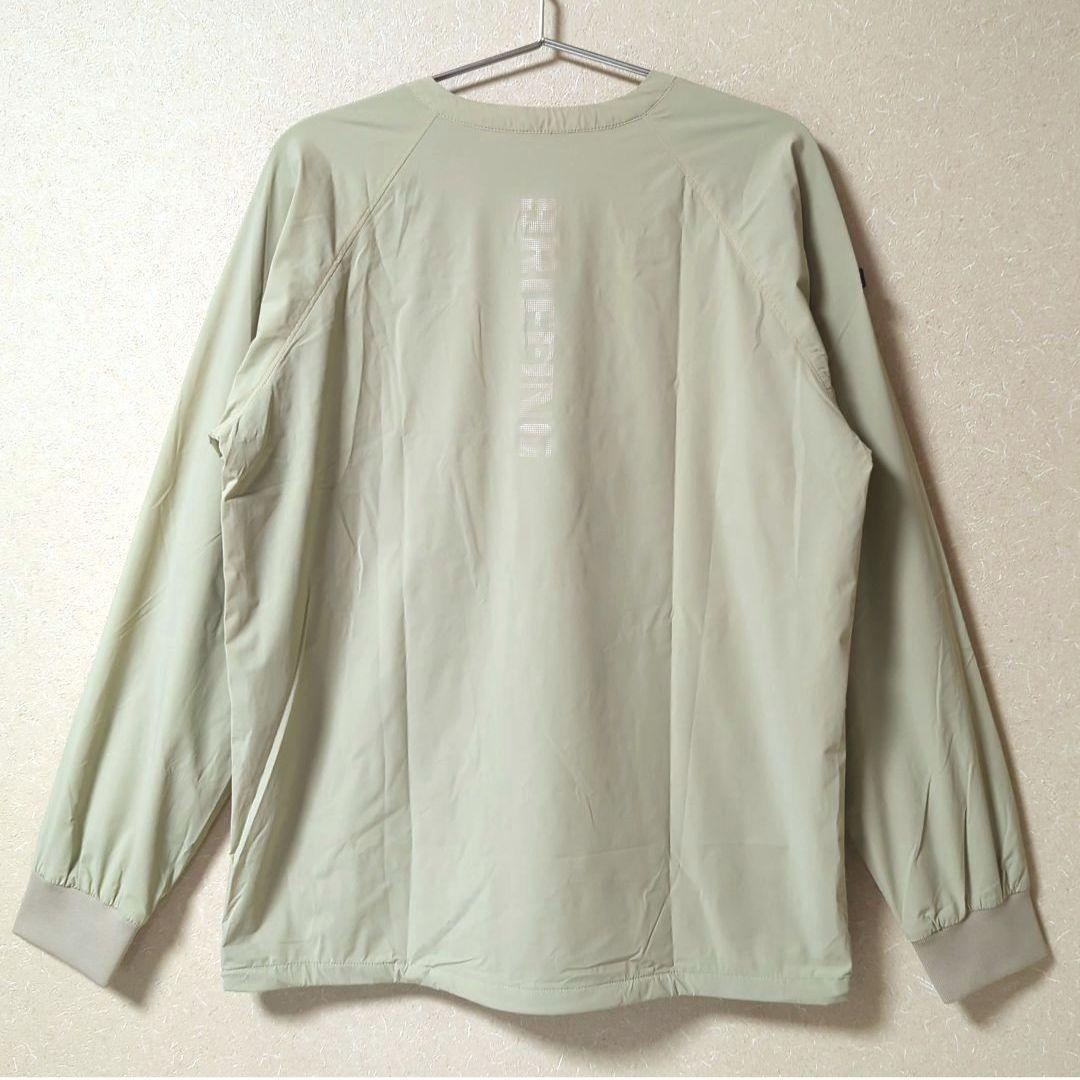 ブリーフィング　WINDPULLOVER ゴルフウェア　ベージュ　サイズL