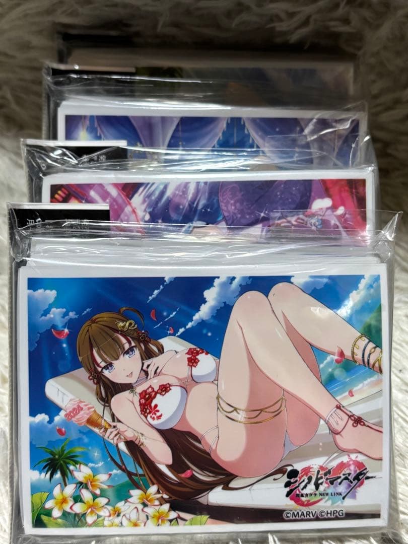 【新品　未開封】閃乱カグラ　スリーブ　9個セット　シノビマスター　NEW