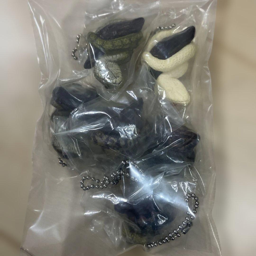 マスコットボールチェーン 爬虫類 両生類 ガチャガチャ カプセルトイ