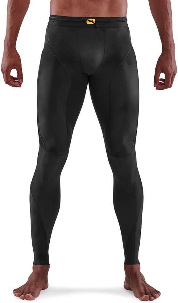 大特価❕スキンズ❤️コンプレッションウェア 着圧 インナー ロングタイツ 黒 L