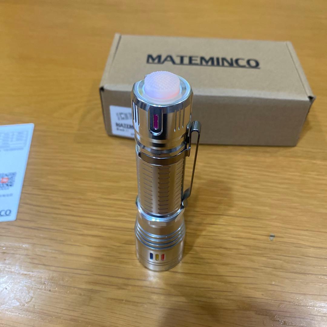 MATEMINCO FW2 懐中電灯 LEP 照射距離1303m 310ルーメン