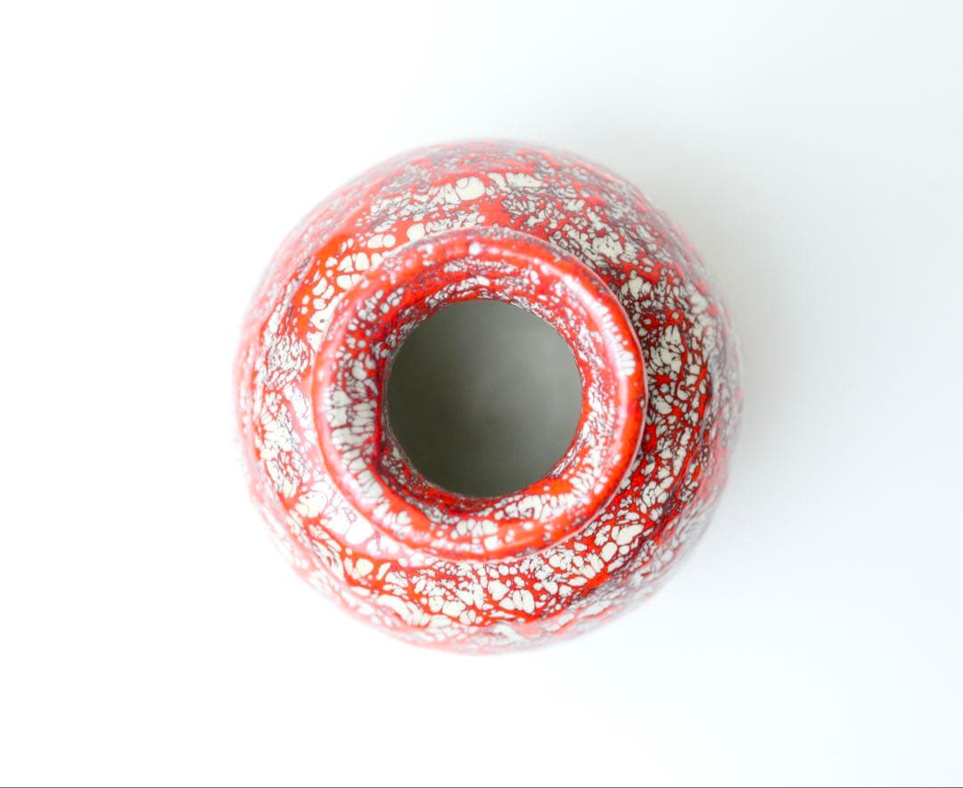 箕面焼　壺　花瓶