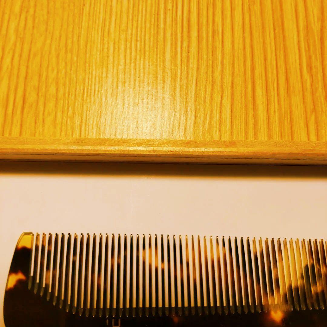 本鼈甲、理容櫛　修復履歴なしです！