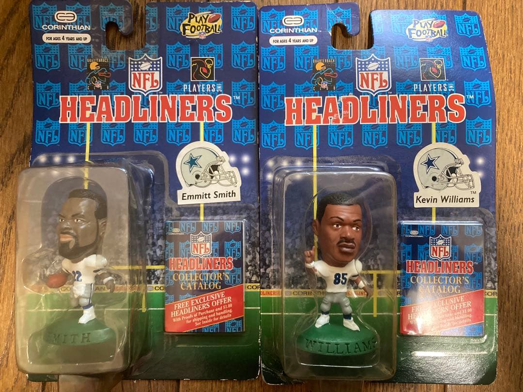 NFL ヘッドライナーズ フィギュア 7体セット ダラスカウボーイズ
