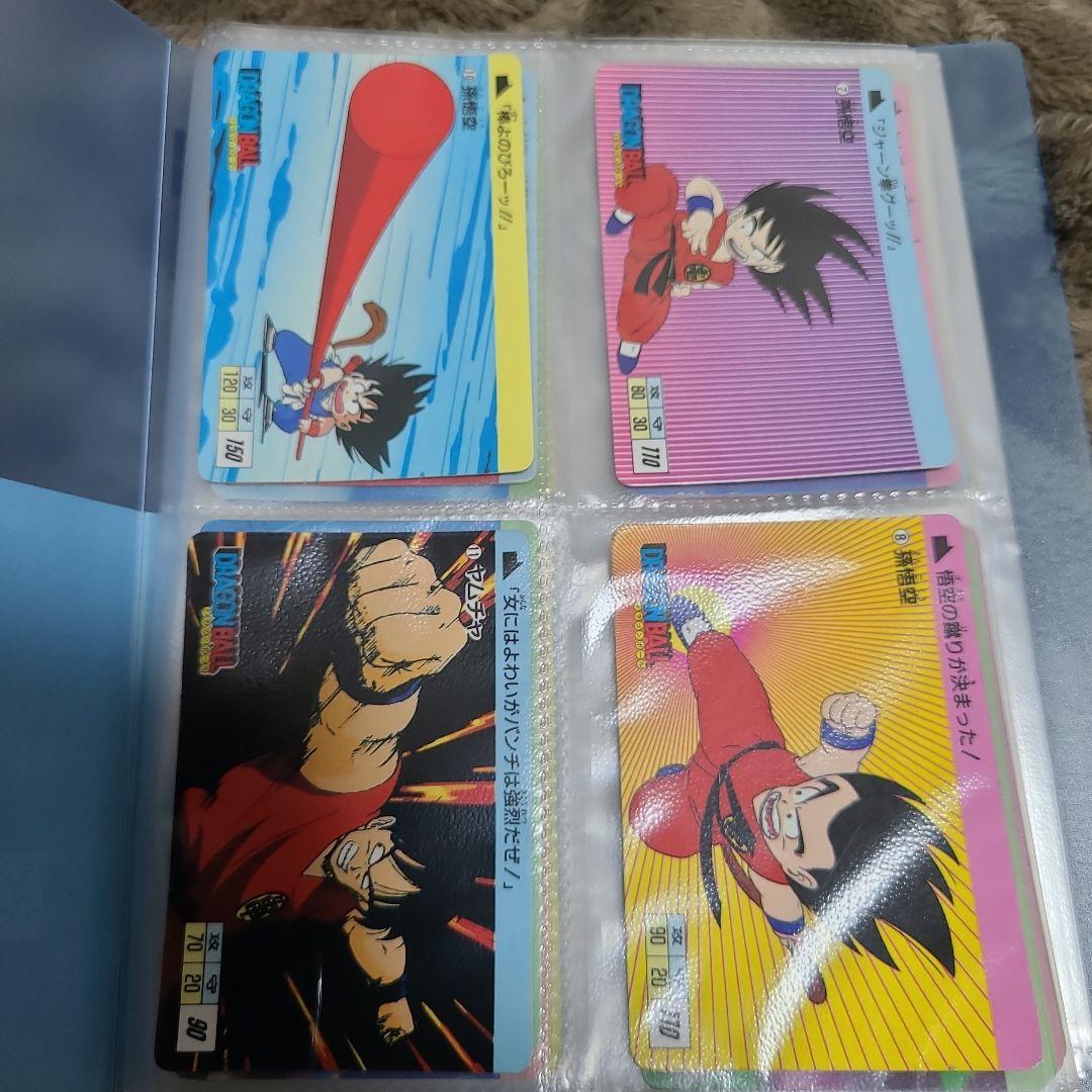1988年当時物ドラゴンボールカード第一弾　ノーマルカード34枚➈孫悟空欠品