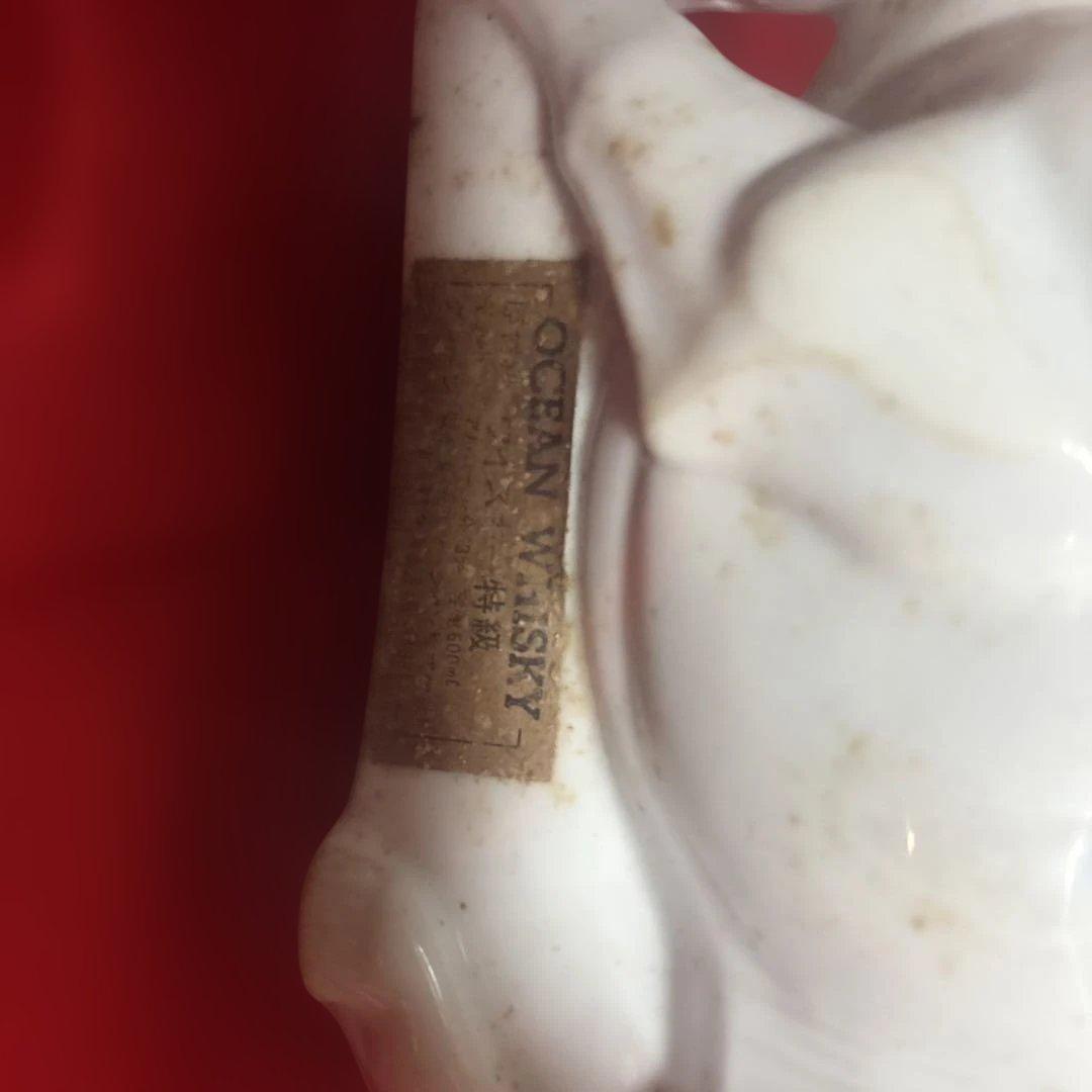 陶器製容器 オーシャンウィスキー干支ボトル 闘牛 特級ウィスキー