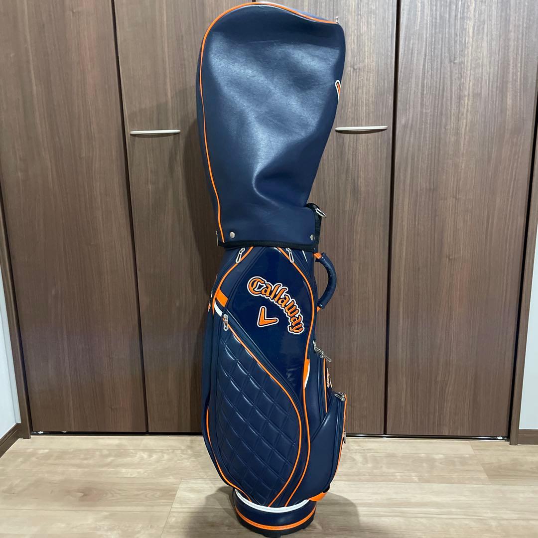Callaway　キャディーバッグ　ネイビー/オレンジ