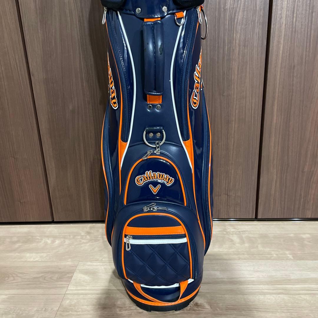 Callaway　キャディーバッグ　ネイビー/オレンジ