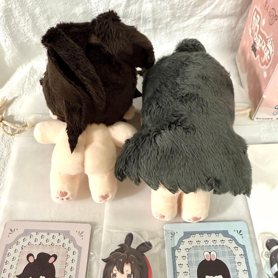 魔道祖師 KAZE 10cm ぬいぐるみ 特典付き 骨なし セット