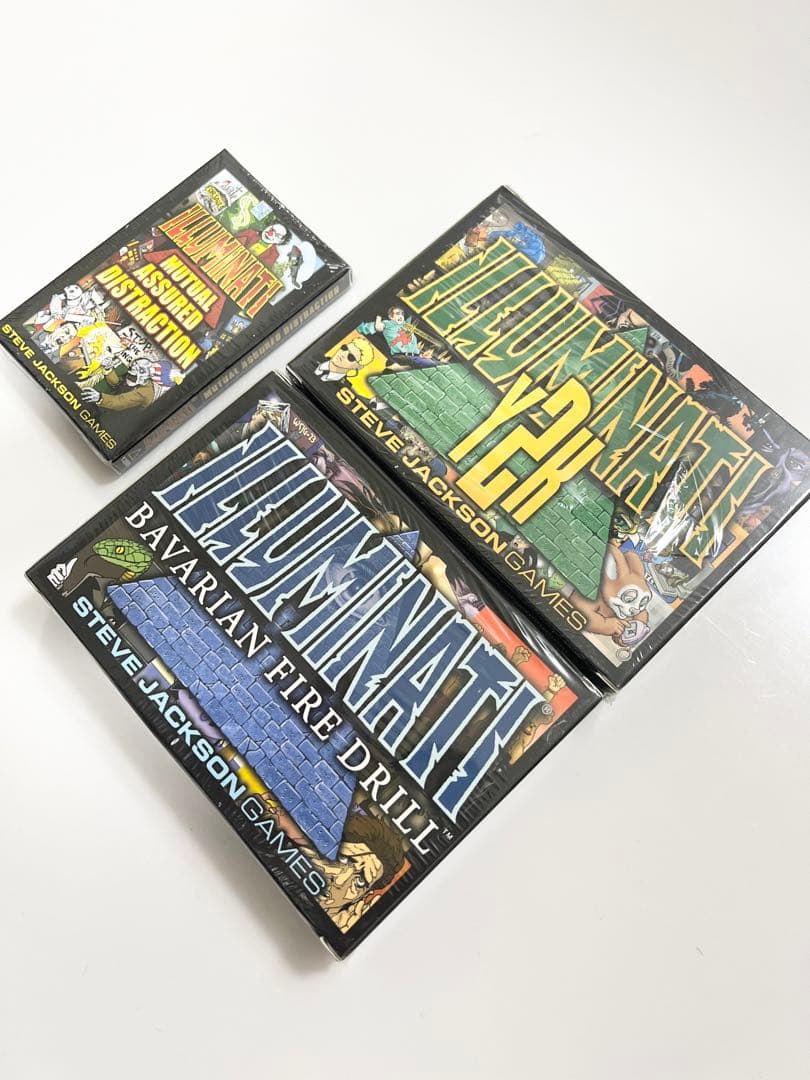 イルミナティカード未開封BOX《まとめ売り》絶版廃盤伝説フリーメイソン最終日です