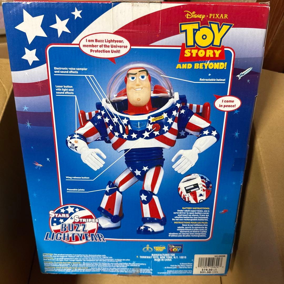 星条旗　バズライトイヤー