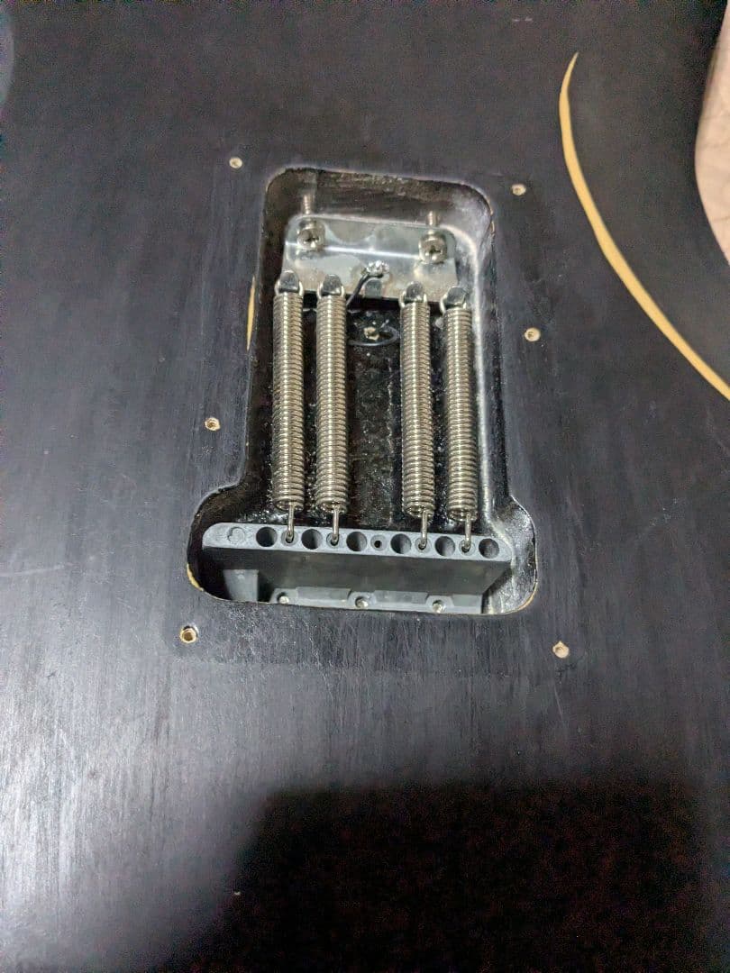 レリック加工　エレキギター フォトジェニック　ストラトキャスター　ブラック