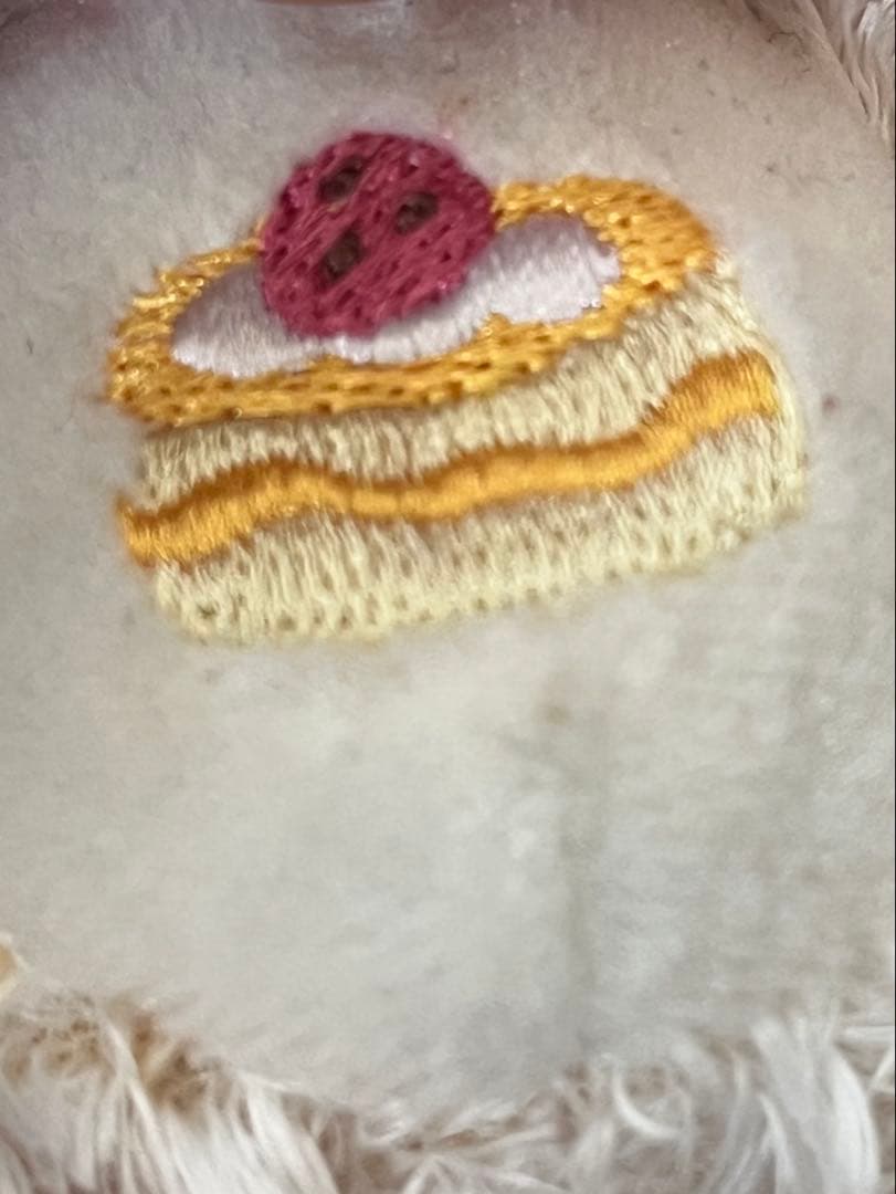 シュガーバニーズ しろうさ ケーキ刺繍 ぬいぐるみ 希少 当時 レア 2006