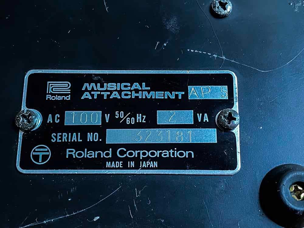 Roland PHASE FIVE AP-5 ヴィンテージ　ビンテージ