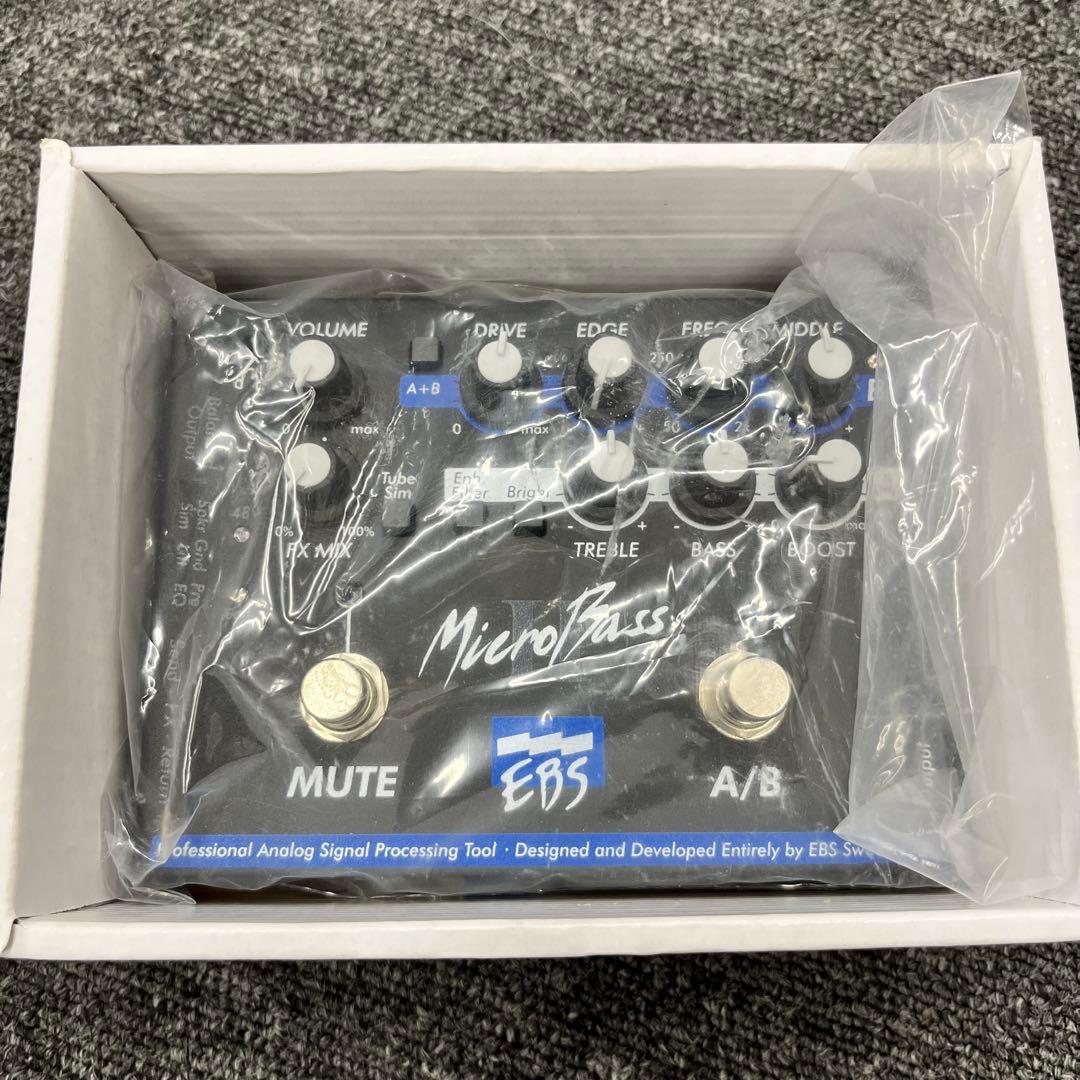 【11588】EBS Micro Bass 2 ベースプリアンプ DI