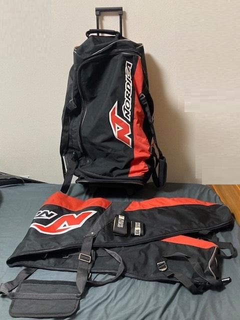 ノルディカ キャリーバック スキーケース セット 未使用