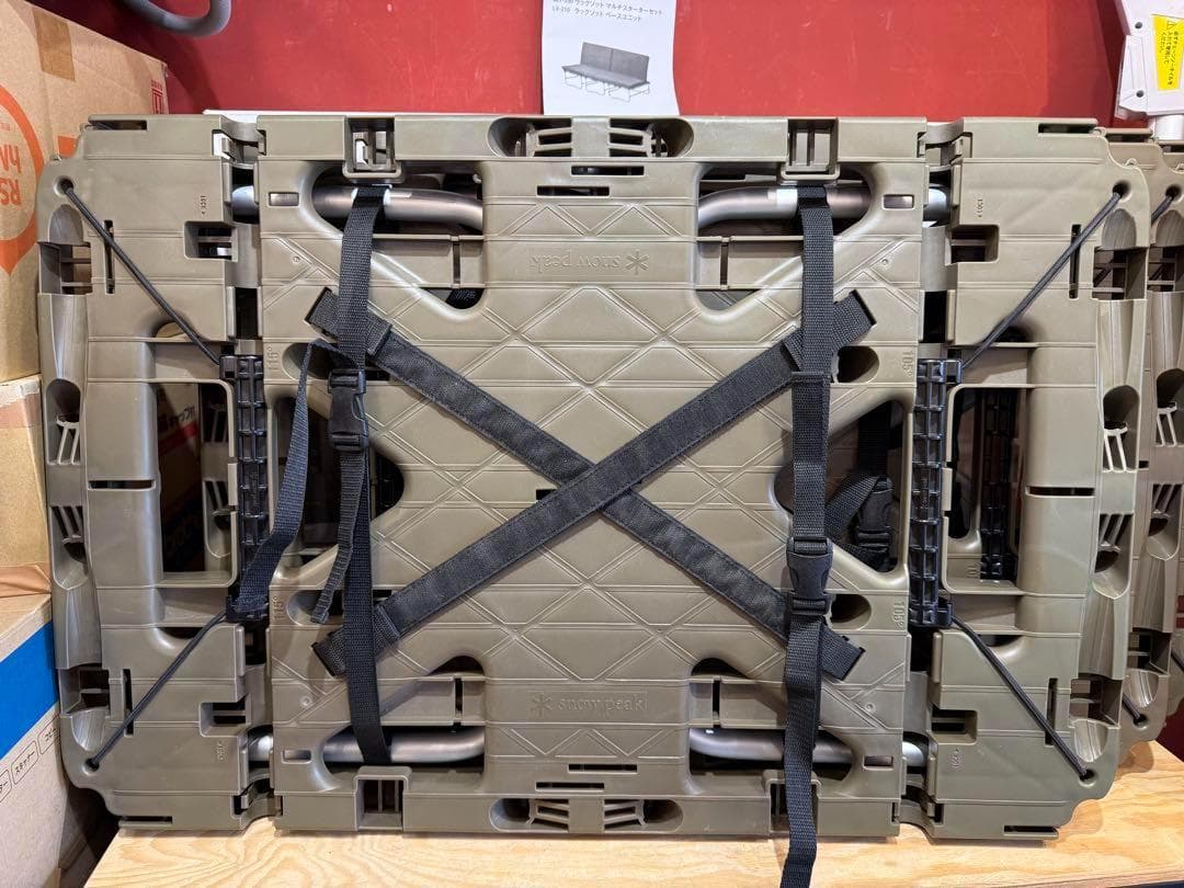  peak スノーピーク ラックソット ベースユニット ３点セット