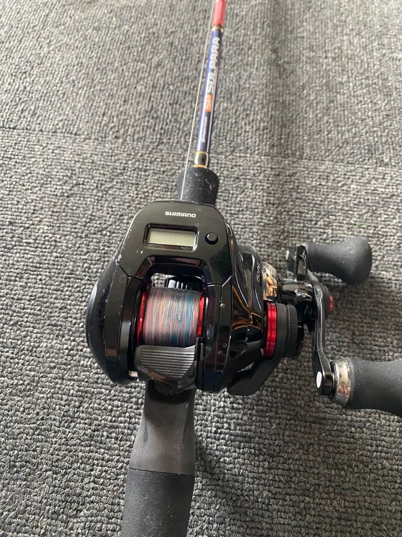 Shimano 150PG ベイトリール Solpara ロッド セット