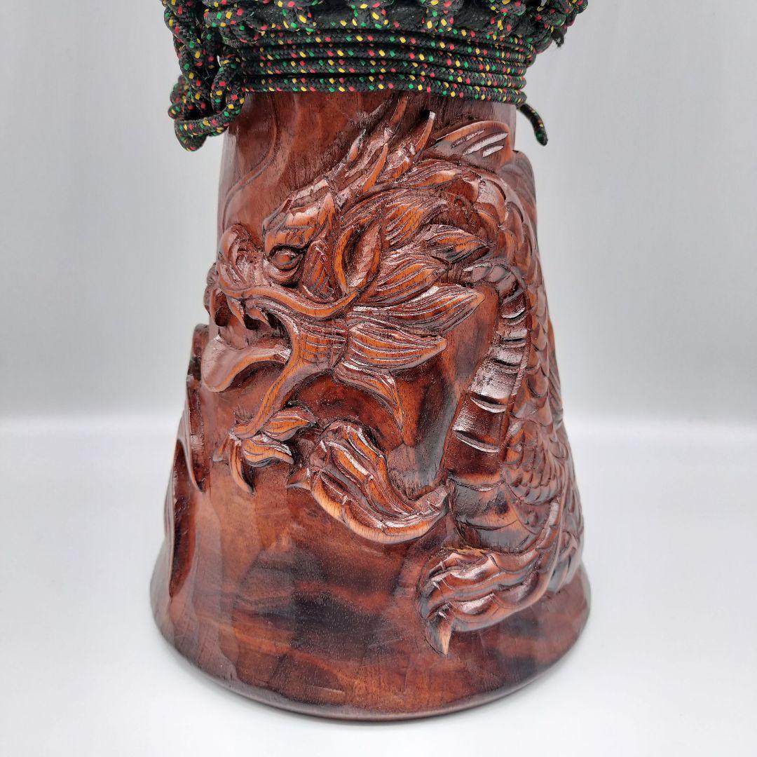 ジャンベ 民族楽器 打楽器 アフリカ 太鼓 彫刻 木彫り