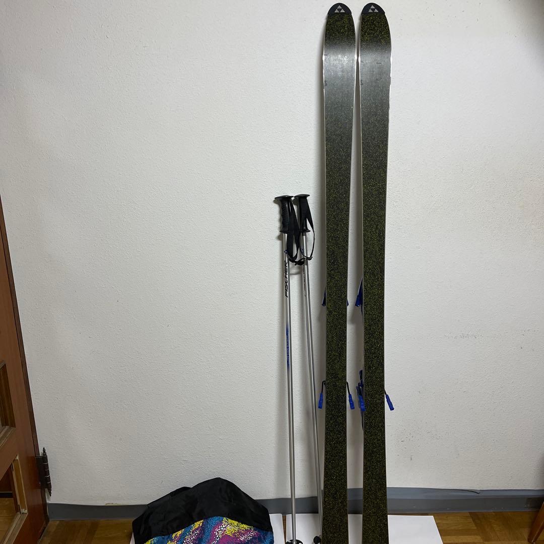 FISCHER TYROLIA 180cm ほぼ新品✨　ストック　バックセット