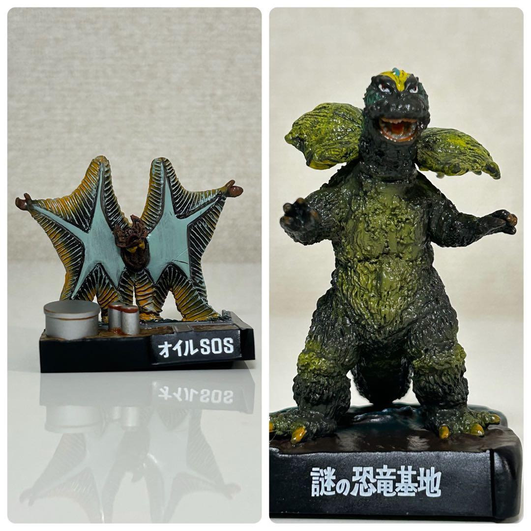 d*7様 ウルトラ怪獣名鑑　昭和レトロ　ジオラマ台座付き　28体まとめ売り