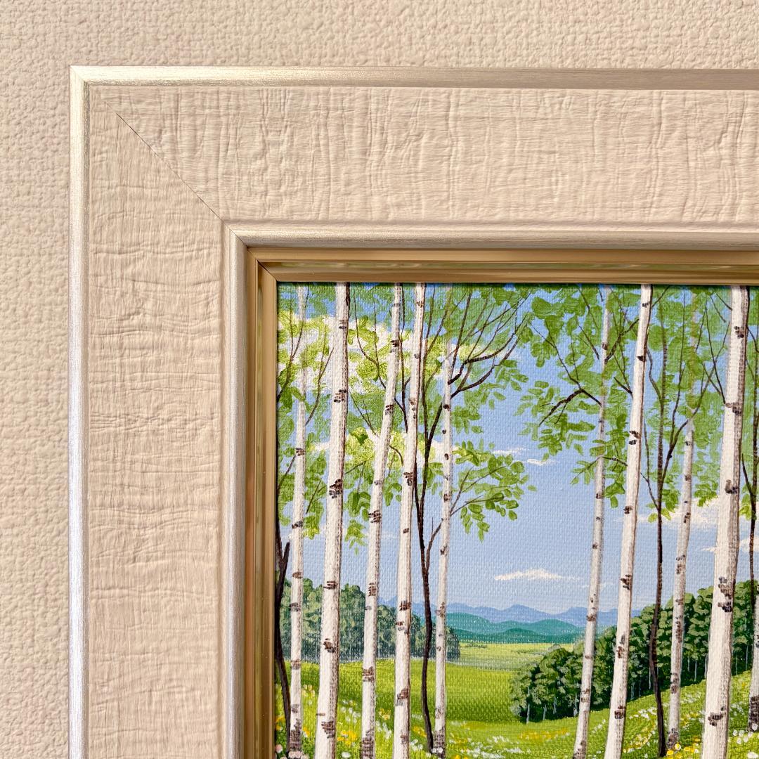 シェフ　アクリル画　原画　2点セット