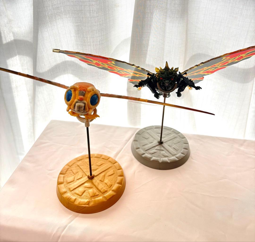 当時物　モスラ　バトラ 成虫　ソフビ　1992年製　 BANDAI