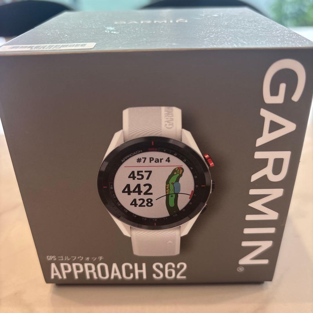 GARMIN GPSナビウオッチ ホワイトAPPROACH S62