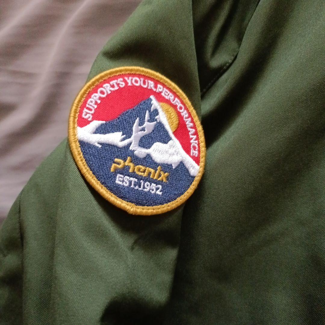 Phenix フェニックス 子ども用スキーウェア ジャケット グリーン/ブラック