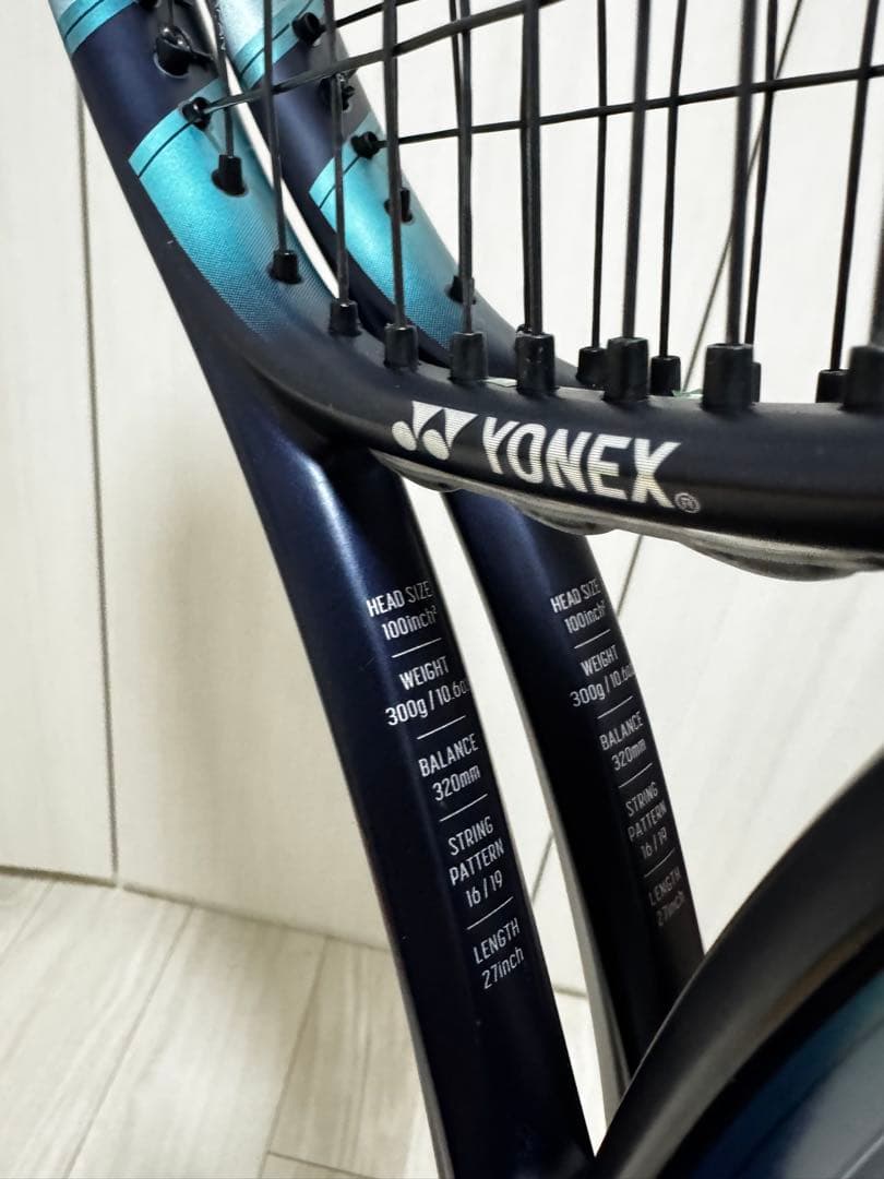 【2本セット】YONEX EZONE 100 グリップ3 300g 2022年