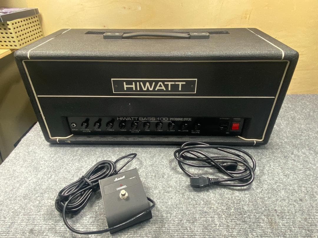 1023 HIWATT BASS 100 MOBBIE DICK ベースアンプ