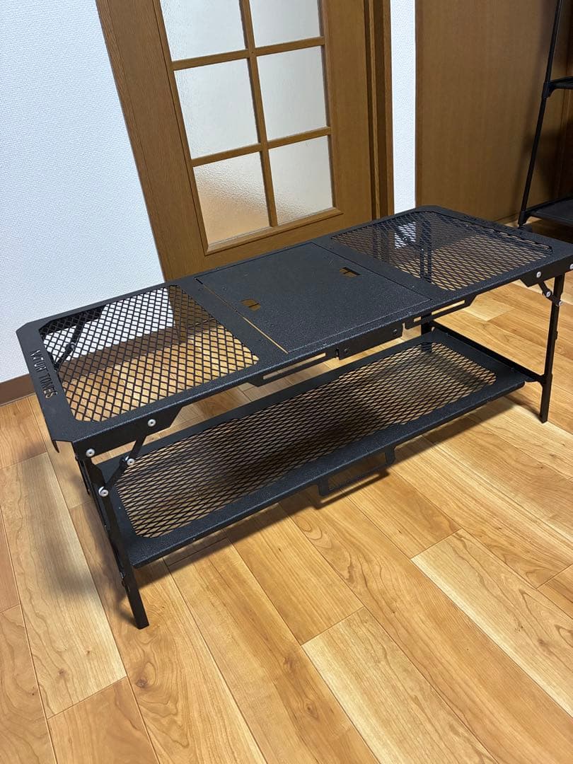 折りたたみ式スチールアウトドアテーブル