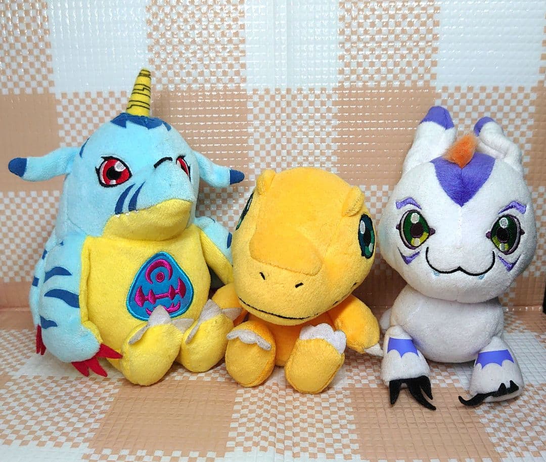 ぬいぐるみ　パートナーデジモンぬいぐるみセット デジモンアドベンチャーtri.
