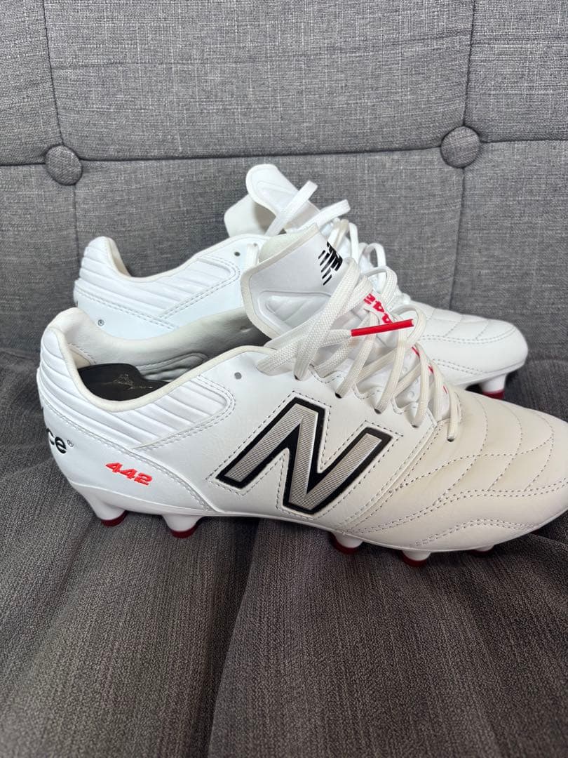 New Balance 442 ホワイト スパイクシューズ