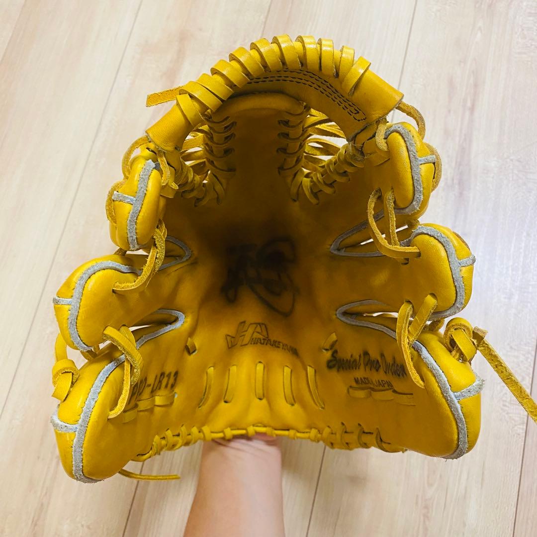 ★激レア美品★ハタケヤマ 一般 軟式グローブ プロスペシャルオーダー 心 両投げ