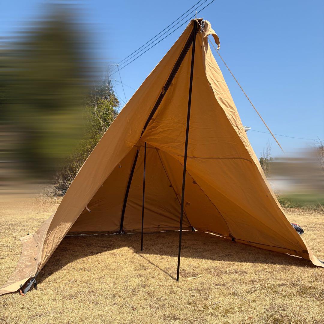 BUNDOK ソロティピー1TC 二股ポール付