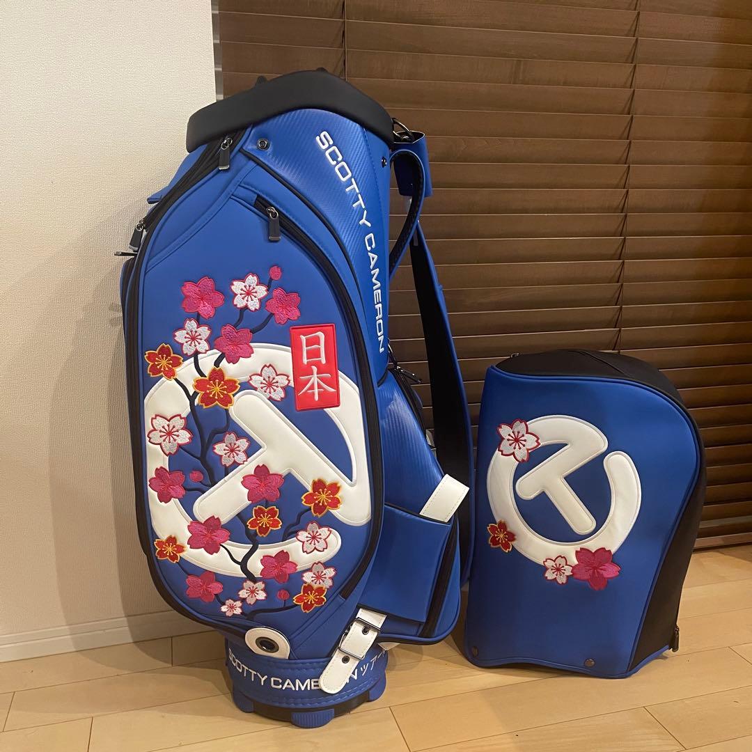 SCOTTY CAMERON 25フェスティバル ツアー限定 キャディバッグ 桜