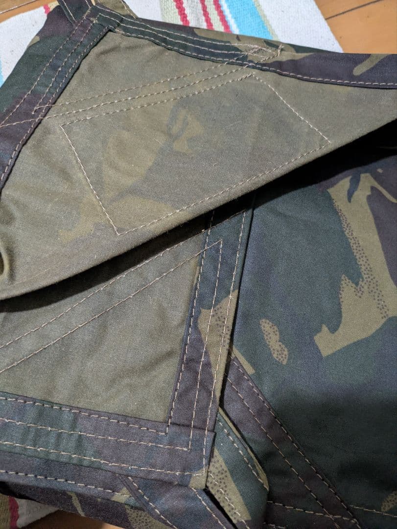 希少　ブッシュクラフトスペイン　タープ カモ柄　特注　軍幕