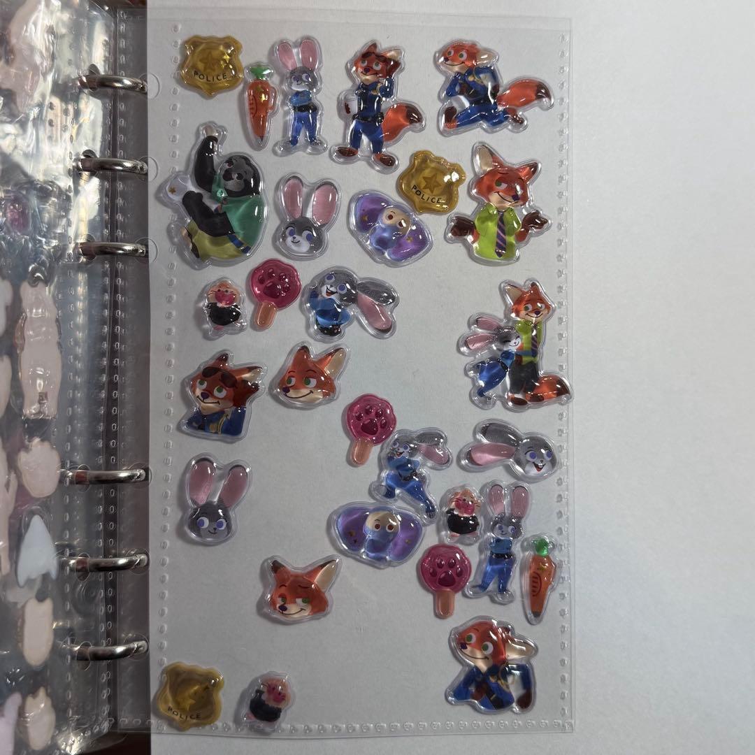 シール帳完成形　未開封シール5点　セット売り