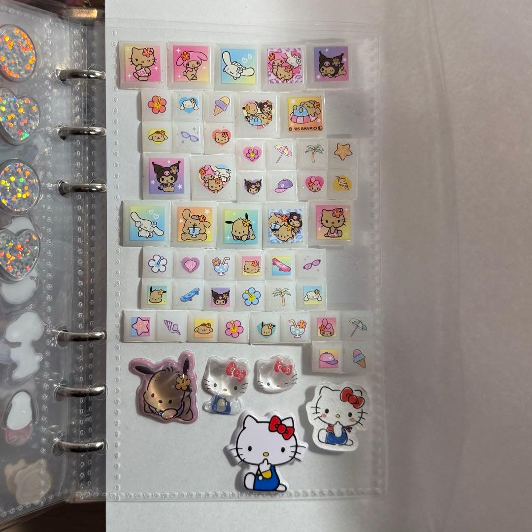 シール帳完成形　未開封シール5点　セット売り