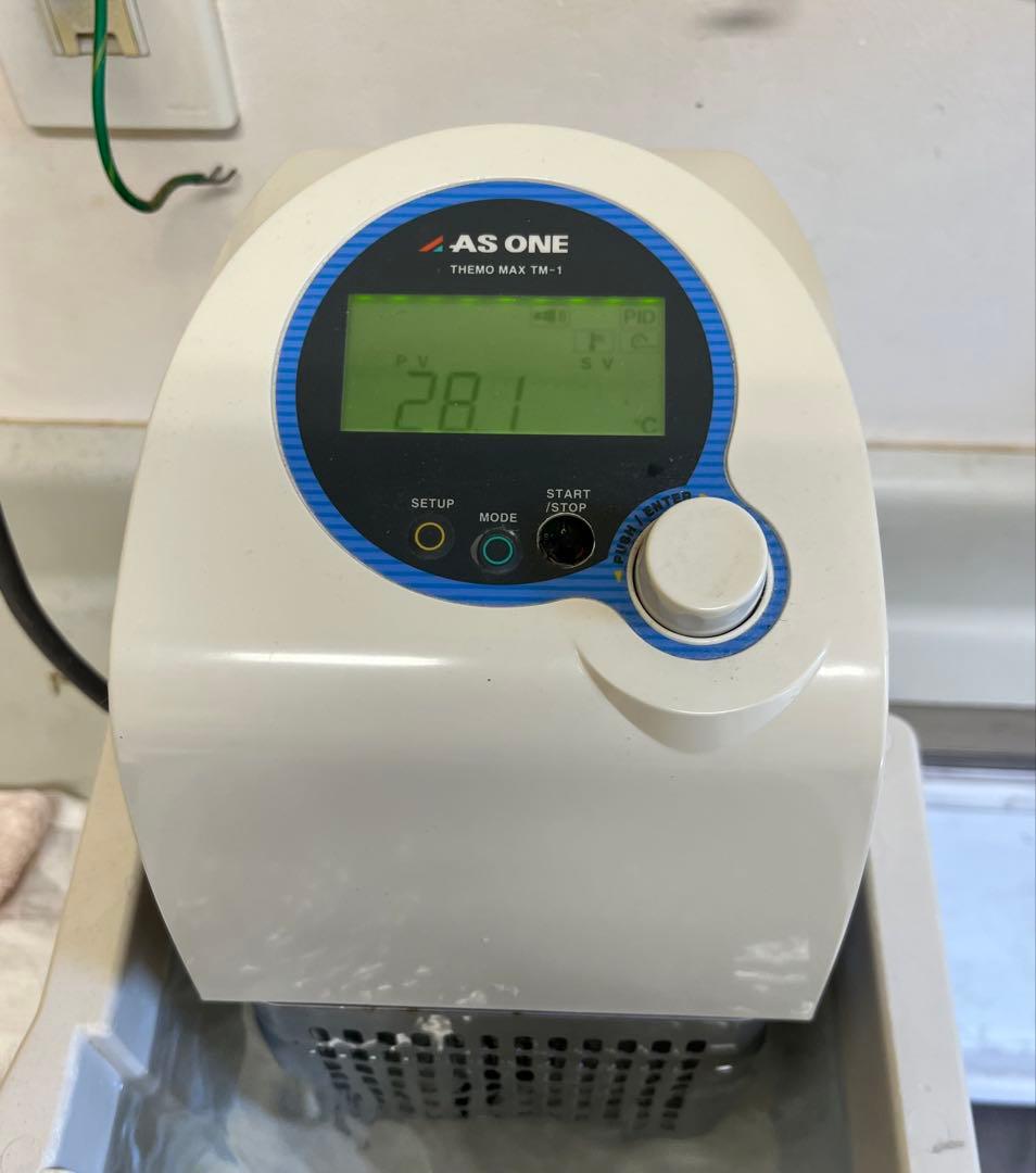 デジタル恒温水槽　TM-1 AS ONE製