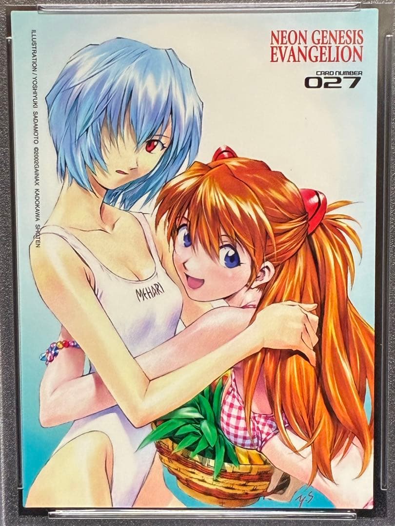 PSA10 綾波レイ アスカ エヴァンゲリオン アートトレカ EVA #027