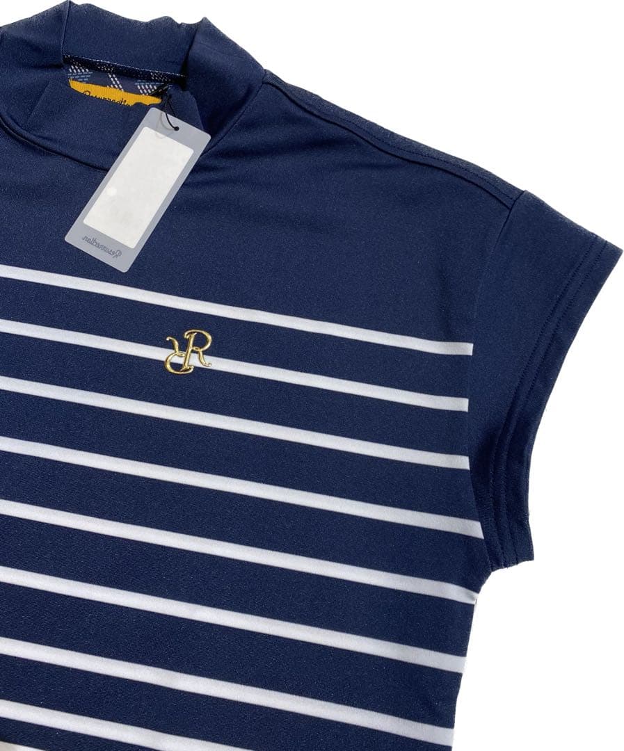 【新品】レザレクション　レディース　モックネック　ネイビー　Sサイズ