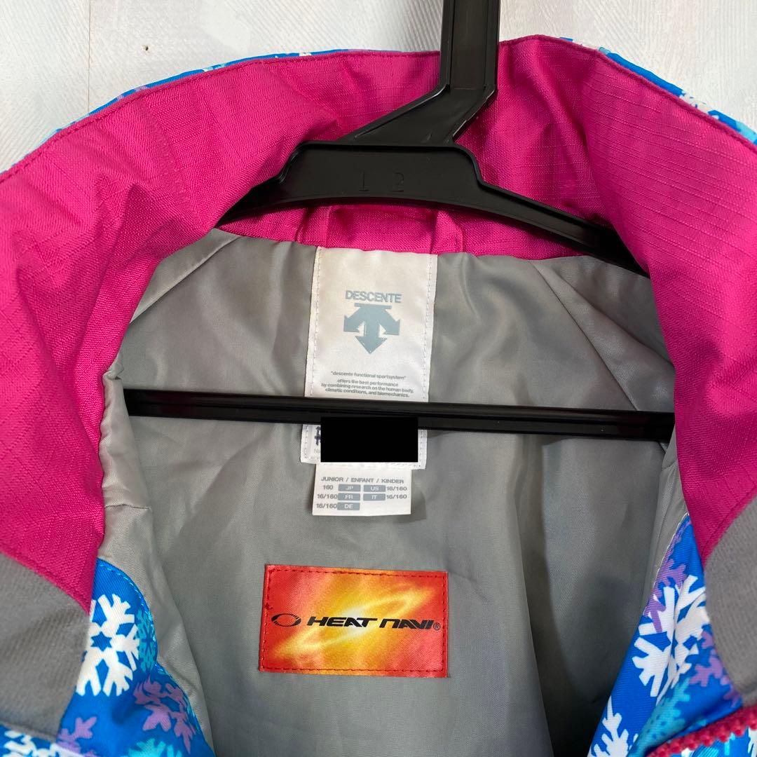 DESCENTE スキーウェア上下　スノーウェア　オシャレ　160cm